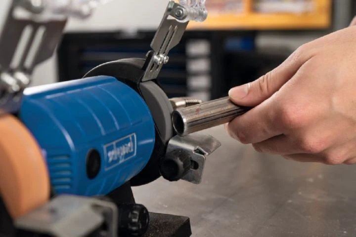 Scheppach Doppelschleifer HG35 Inklusive Flexibler Welle 9 Scheppach Doppelschleifer HG35 Inklusive Flexibler Welle – Bild 7