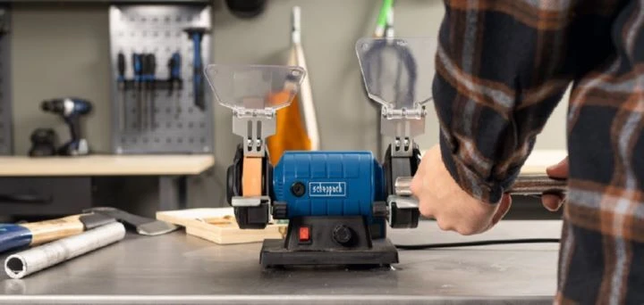 Scheppach Doppelschleifer HG35 Inklusive Flexibler Welle 11 Scheppach Doppelschleifer HG35 Inklusive Flexibler Welle – Bild 9