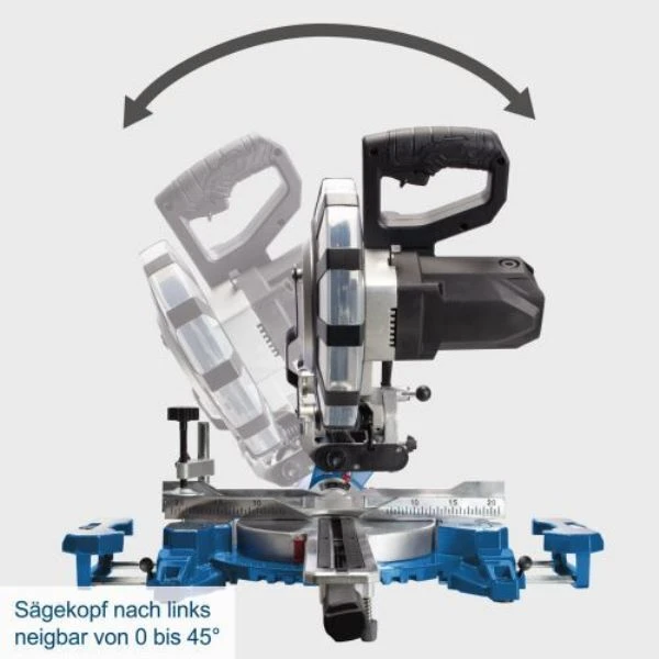 Scheppach Kapp-Zug-Gehrungssäge HM216SPX Inklusive 2 Sägeblatter 14 Scheppach Kapp-Zug-Gehrungssäge HM216SPX Inklusive 2 Sägeblatter – Bild 12