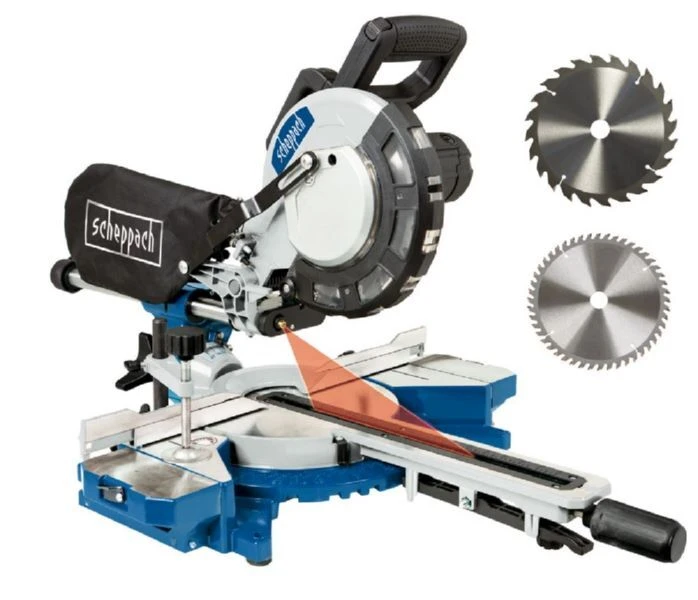 Scheppach Kappzugsäge HM216 Mit 2 Sägeblättern 3 Scheppach Kappzugsäge HM216 Mit 2 Sägeblättern