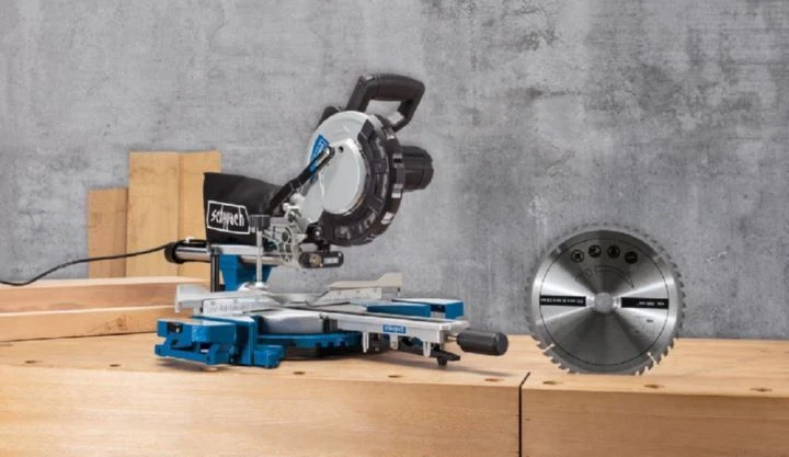 Scheppach Kappzugsäge HM216 Mit 2 Sägeblättern 5 Scheppach Kappzugsäge HM216 Mit 2 Sägeblättern – Bild 3