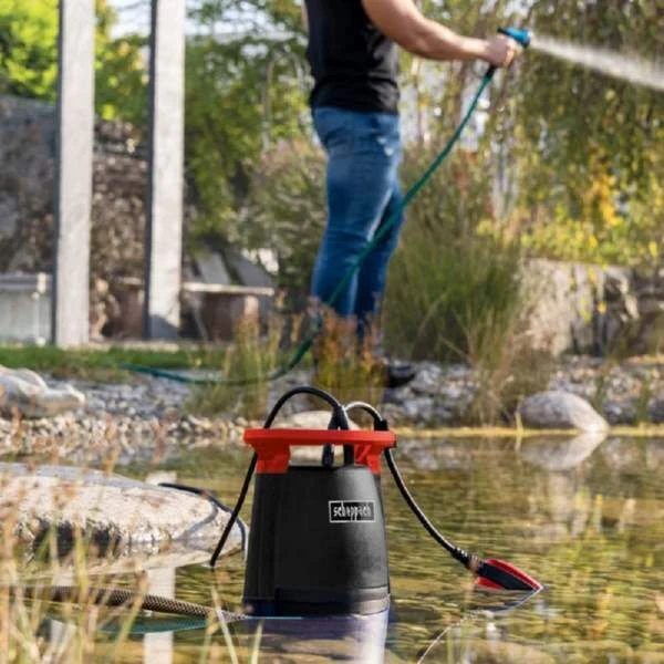 Scheppach SWP750 Kombitauchpumpe 750 Watt 20.000 Liter/h Förderhöhe 8,5m Stromkabel 10m 3 Scheppach SWP750 Kombitauchpumpe 750 Watt 20.000 Liter/h Förderhöhe 8,5m Stromkabel 10m – Bild 2