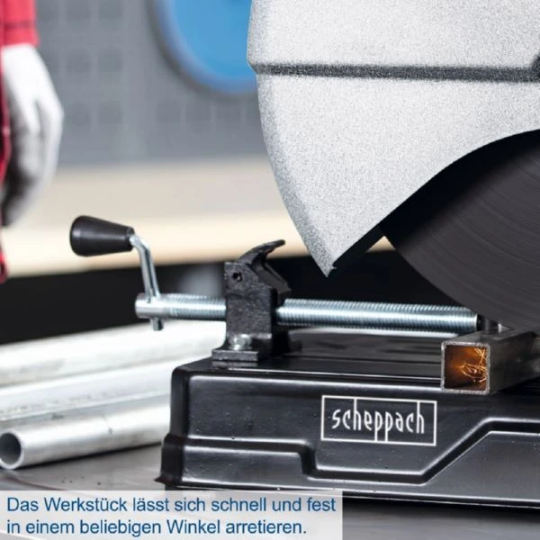 Scheppach Metall-Trennschneider 355 Mm MT150 2600 W Motor 13 Scheppach Metall-Trennschneider 355 Mm MT150 2600 W Motor – Bild 11