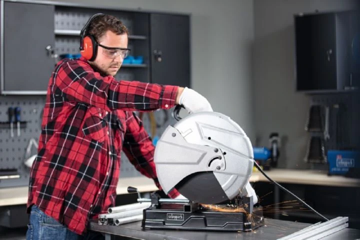 Scheppach Metall-Trennschneider 355 Mm MT150 2600 W Motor 3 Scheppach Metall-Trennschneider 355 Mm MT150 2600 W Motor