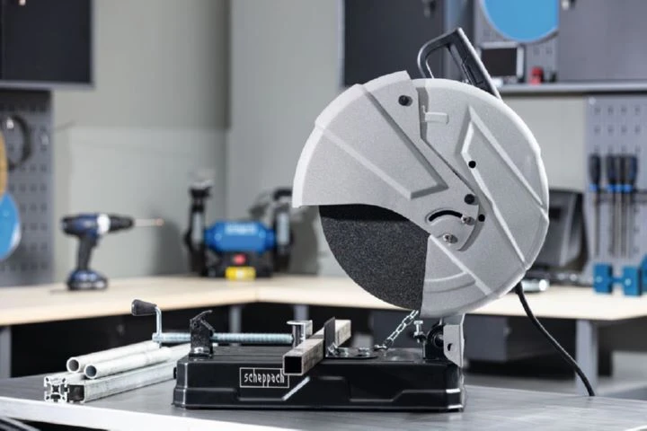 Scheppach Metall-Trennschneider 355 Mm MT150 2600 W Motor 5 Scheppach Metall-Trennschneider 355 Mm MT150 2600 W Motor – Bild 3