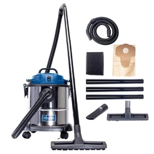 Scheppach Nass Trockensauger 20 Liter 1,2 KW Mit Zubehör 4 Scheppach Nass Trockensauger 20 Liter 1,2 KW Mit Zubehör – Bild 2