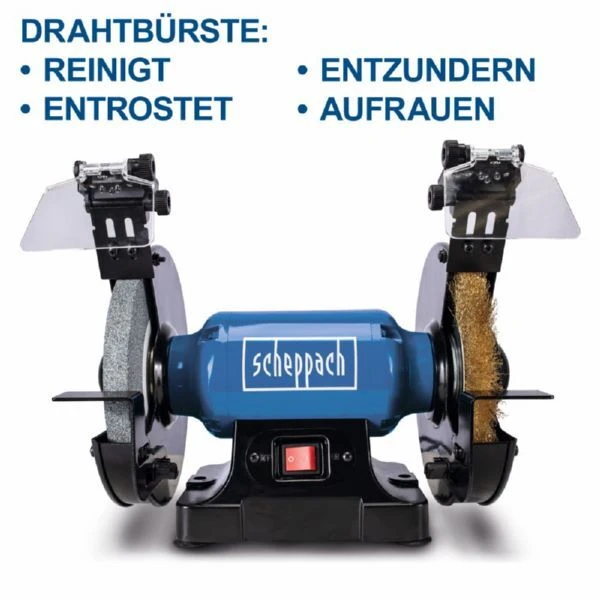 Scheppach Doppelschleifer SM200LB inklusive Induktionsmotor 9 Scheppach Doppelschleifer SM200LB inklusive Induktionsmotor – Bild 7