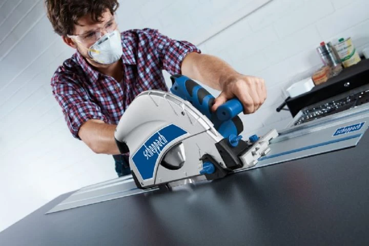 Scheppach Tauchsäge PL75 Führungsschiene 1400 Mm Zubehörpaket 1600 Watt 4 Scheppach Tauchsäge PL75 Führungsschiene 1400 Mm Zubehörpaket 1600 Watt – Bild 2