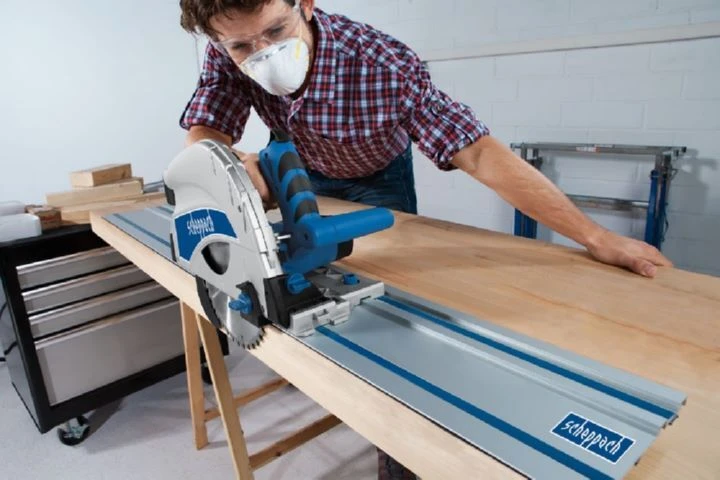 Scheppach Tauchsäge PL75 Führungsschiene 1400 Mm Zubehörpaket 1600 Watt 9 Scheppach Tauchsäge PL75 Führungsschiene 1400 Mm Zubehörpaket 1600 Watt – Bild 7