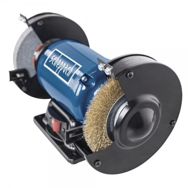 SCHEPPACH Doppelschleifer SM150LB Mit Bürste 4 SCHEPPACH Doppelschleifer SM150LB Mit Bürste – Bild 2